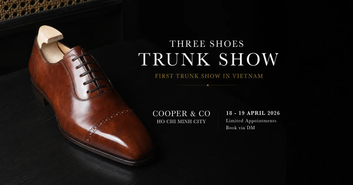 THREE Shoes Trunk Show in Vietnam 2026