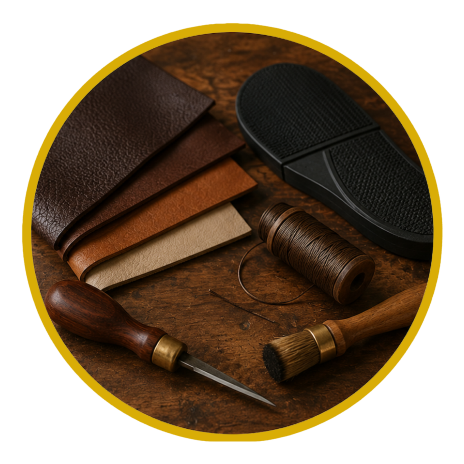 Right material and method for Vibram TPU sole protection and shoe repair Bangkok