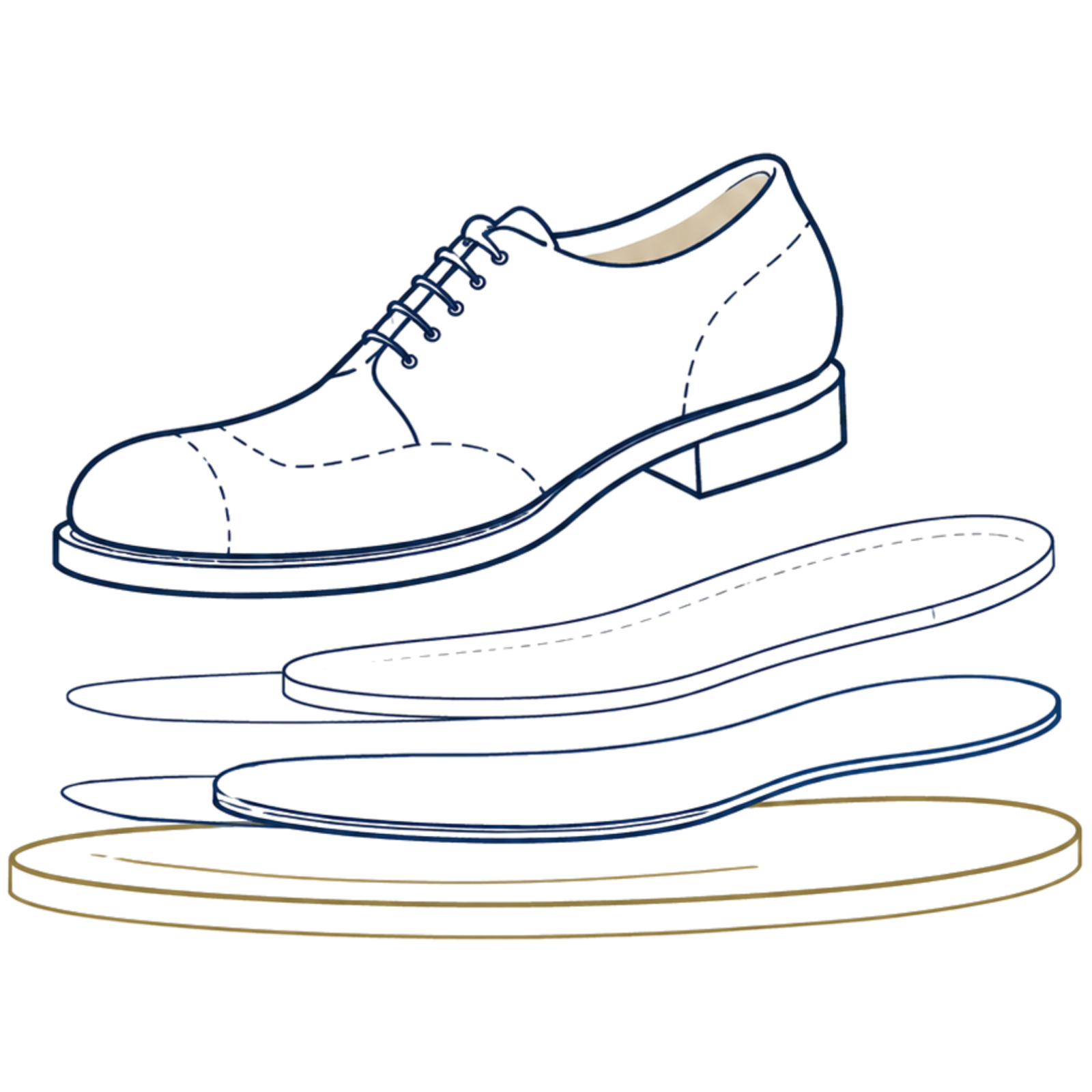 Vibram TPU sole protection and sole replacement by THREE Shoes Repair Atelier Bangkok