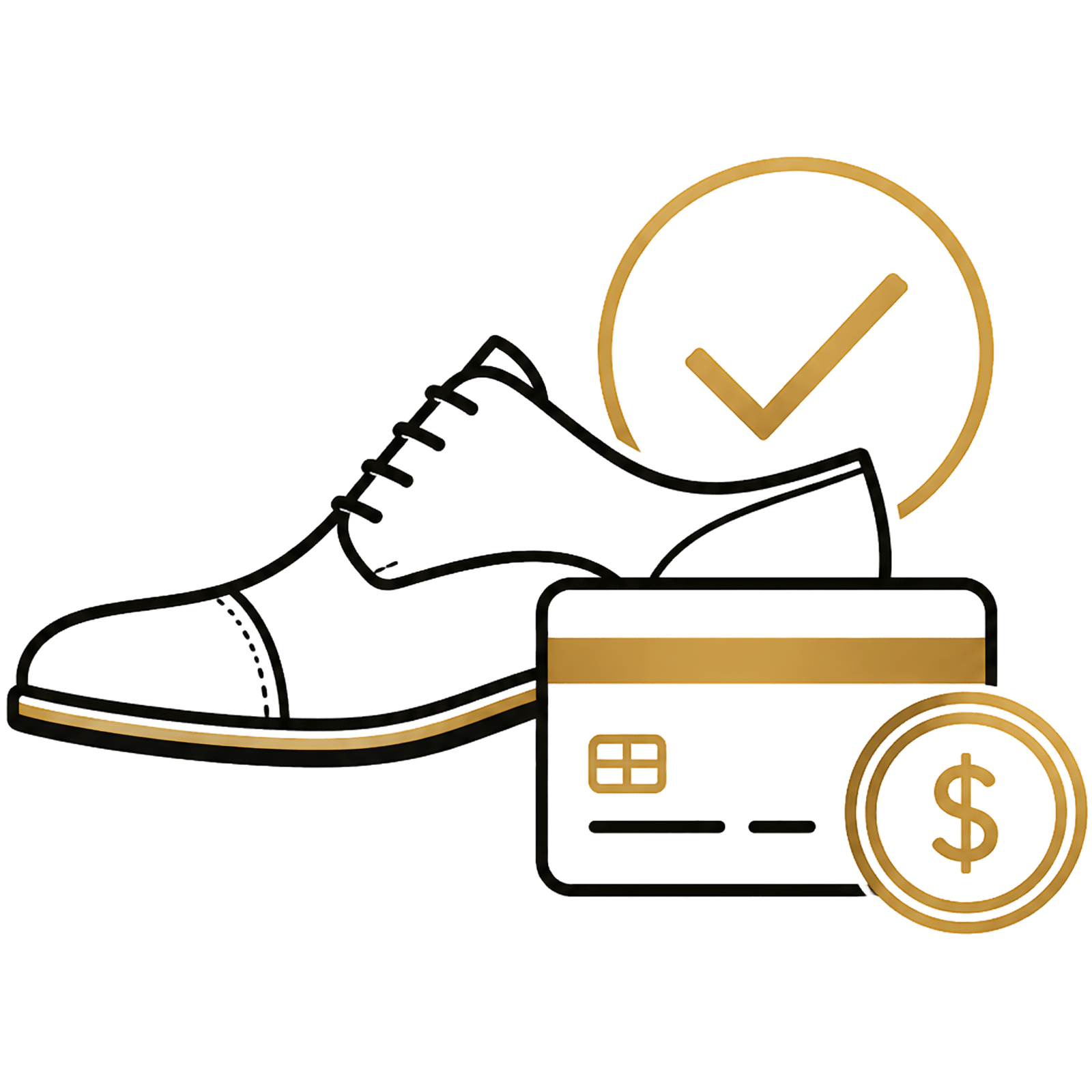 Confirm shoe repair method and payment before repair begins