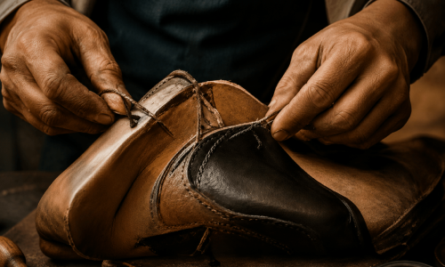 Construction Three Shoes Custom Shoes